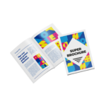 Brochures gelijmd