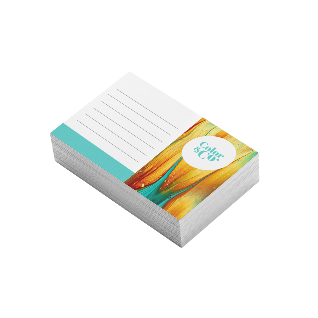 With compliment cards